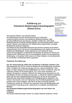 PRAXISINFORMATIONEN